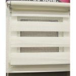 Madeinnature - store enrouleur jour - nuit, fixation sans per�age dimensions et couleurs au choix - blanc ...