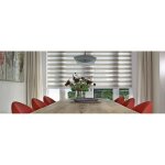 Madeinnature - store enrouleur jour - nuit, fixation sans per�age dimensions et couleurs au choix - gris ...