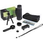 T�lescope monoculaire film vert multicouche hd oculaire photo longue distance adaptateur standard pour ...