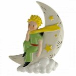 Magnet en r�sine petit prince sur la lune