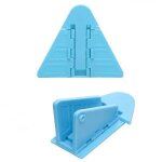 Magnetic child safety locks, 2 - pack babyproof adhesive drawer locks, blue