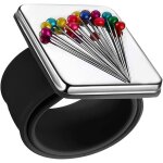 Magnetic wrist strapporte epingle magnetique couture bracelet  broches magntiquescoussin magntique ...