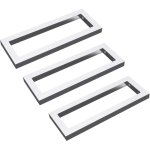 Mai & mai �querre de fixation en inox 3 pi�ces support pour �tag�re mural robuste wh1 50cm