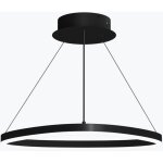Mai&mai - lustre suspension clairage intrieur de plafond led noir hauteur ajustable lustre chambre ...
