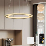 Mai & mai lustre suspension plafonnier led triple commande c�ble r�glable lampe de nuit pour salle � ...