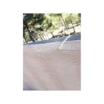 Maille de balcon beige 0, 9 x 5 m, 100% occultation, filet brise vue occultant. comprend une corde et ...