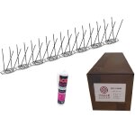 Maillestore - pics anti - pigeons - 10 m�tres � coller - protection 7 � 10cm (1 tube colle)