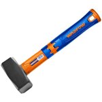 Maillet de ma�on wadfow - 2 kg, acier au carbone, manche en fibre de verre, forg�