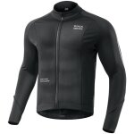 Maillot de cyclisme chaud manches longues xxl automne / hiver - noir Maillot de cyclisme chaud manches longues xxl automne / hiver - noir