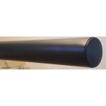 Main courante mtal noir longueur noir 200 cm