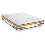 Maison aubertin - matelas aubertin ressorts ensach�s accueil m�moire de forme - 24cm - 140 x 190 cm