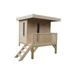 Solid - maison en bois enfants sur pilotis - léa Solid - maison en bois enfants sur pilotis - léa