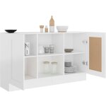 Buffet de cuisine buffet bahut / blanc 120x30, 5x70 cm agglom�r�