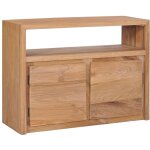 Maison chic - buffet de cuisine buffet bas - meuble de rangement - 80 x 30 x 60 cm bois de teck massif ...