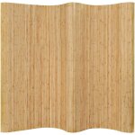 Maison chic - cloison de s�paration - paravent s�paration de pi�ces bambou 250 x 165 cm naturel