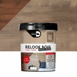 Maison deco lasure intrieure poutre et lambris relook bois maison deco, chene fonce, 0. 75 l