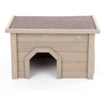 Maison ext�rieure pour petits animaux 50x30x37 cm gris - vert trixie