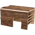 Maison hilke avec r�telier, cochons d'inde, en bois 40 � 23 � 32 cm