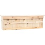 Maison pour moineau avec 5 chambres 68x15x21 cm bois de sapin vidaxl