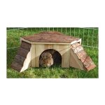 Maison nature avec rampe pour rongeurs - 37x37x16cm - kerbl