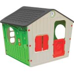 Maison en rsine pour enfants cm. 140x108x115 jeu de meubles de jardin