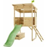 Tp toys - maisonnette cabane sur pilotis cimes avec toboggan bois fsc® Tp toys - maisonnette cabane sur pilotis cimes avec toboggan bois fsc®