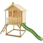 Tp toys - maisonnette cabane sur pilotis colline avec toboggan bois fsc® Tp toys - maisonnette cabane sur pilotis colline avec toboggan bois fsc®