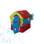 Habitat et jardin - maisonnette cabane plastique multicolore dream house
