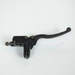 Ma�tre cylindre frein avant noir p2r pour moto dot4 vis banjo
