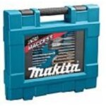 Makita d - 31778 coffret 104 accessoires argent et noir