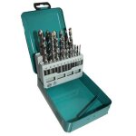 Makita d - 46202 coffret 18 forets bois acier b�ton