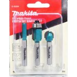 Coffret de forts pour le bois makita 3 units