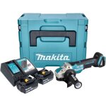Makita dga 520 rfjx1 meuleuse d'angle sans fil 18 v 125 mm x - lock brushless + 2x batterie 3, 0 ah + ... Makita dga 520 rfjx1 meuleuse d'angle sans fil 18 v 125 mm x - lock brushless + 2x batterie 3, 0 ah + ...