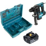 Makita - dhr 171 t1x3 marteau perforateur sans fil 18 v 1, 2 j sds - plus brushless + 1x batterie 5, ...