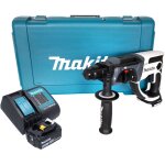 Makita - dhr 202 sm1w marteau perforateur sans fil 18 v 20 mm 2, 0 j blanc + 1x batterie 4, 0 ah + chargeur ...