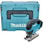 Makita djv 180 zxj scie sauteuse sans fil 18 v 135 mm + makpac - sans batterie, sans chargeur