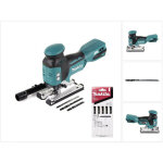 Scie sauteuse � course pendulaire makita djv 181 z 18 v sans balais solo + 11 lames de scie - sans batterie, ...