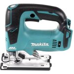 Makita djv 182 zj scie sauteuse sans fil 18v brushless 26mm + coffret makpac + 5 pi�ces de lames de scie ...