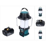 Dmr 055 f1 radio sans fil fm 360� 18v + 1x batterie 3, 0ah - sans chargeur - makita