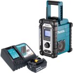 Makita dmr 116 rg1 radio de chantier sans fil 14, 4 - 18 v am fm aux + 1x batterie 6, 0 ah + chargeur ...
