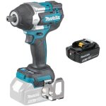 Makita dtw701g1 cl� � chocs sans fil 18v lxt li - ion 700 nm 1 / 2  ? 1 x 6. 0ah batterie ? sans chargeur ...
