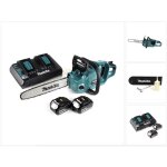 Duc 355 pt2 tronçonneuse à chaîne sans fil 36v ( 2x18v ) brushless 35 cm + 2x 5, 0 ah batterie + chargeur ... Duc 355 pt2 tronçonneuse à chaîne sans fil 36v ( 2x18v ) brushless 35 cm + 2x 5, 0 ah batterie + chargeur ...