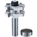 Fraise  rainurer makita avec palier de bute  41 mm  41 mm - queue 12 mm - hauteur 19 mm