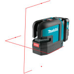 Makita - laser � lignes crois�es sur batterie sk106dz, rouge 12v max (sans batterie, sans chargeur)