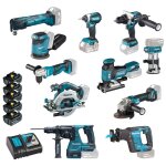 Makita - pack de 11 outils lxt® 18v dlx1122jx1 Makita - pack de 11 outils lxt® 18v dlx1122jx1