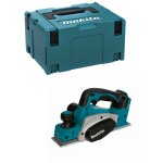 Makita ? rabot �lectrique 18v lxt 82mm ? profondeur de coupe 2mm ? frein �lectrique pour contr�le instantan� ...