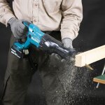 Makita scie sabre sans fil 18v lxt (machine seule) dans un coffret (djr186zk)