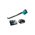 Souffleur sans fil 18v lxt li - ion 12, 7 m / min (1x5. 0 ah) makita dub186rt