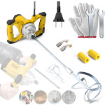 Malaxeur �lectrique 2600 w, malaxeur beton 220v, melangeur beton avec 6 vitesses, betonniere �lectrique, ...