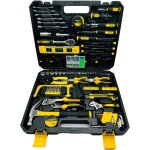 Nemura mallette outils 168pcs douilles, pinces, tournevis, marteau, cls, scie, embouts chrome vanadium ...